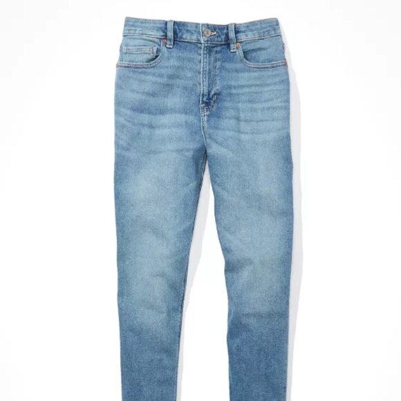 NWT AE Stretch Mom Jean - Picture 3 of 9
